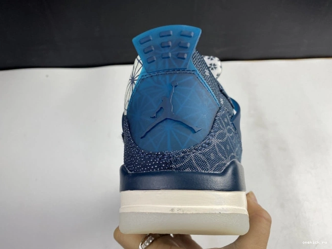 Rep Onekick SE CW0898-400 Sashiko Jordan Retro 4 Air 0711